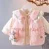 A stylish three-piece set for a baby girl in the autumn and winter of 2021, featuring a thin cotton vest, cotton sweatshirt and sweatpants Application Scenario